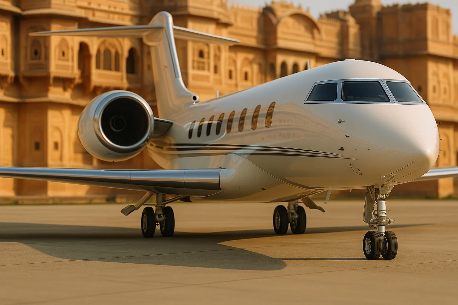 Private Jet to India: Charter Options, Costs & Tips